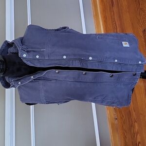 Carhartt Women's Sandstone Berkley   Vest II Size Small Blue